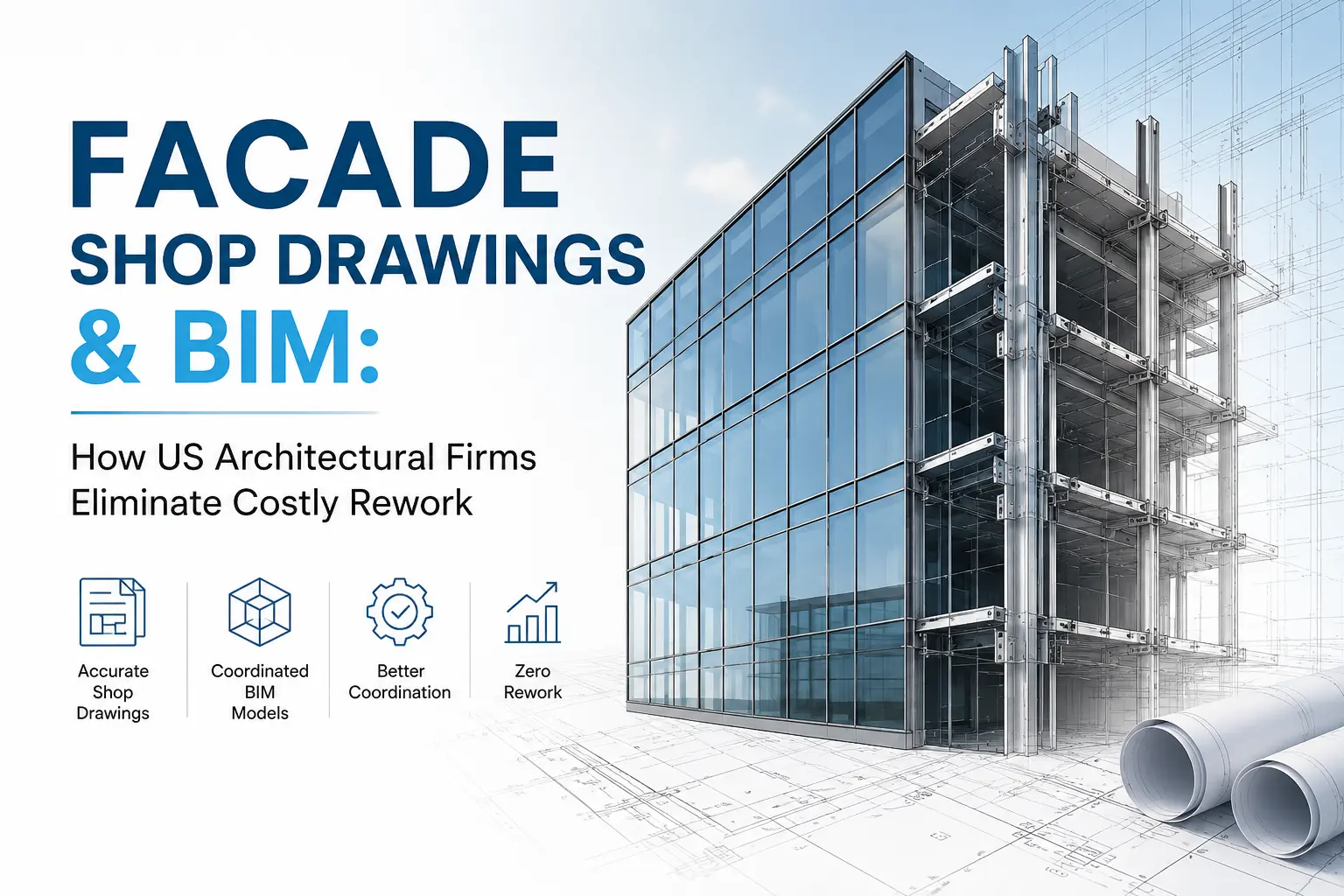 Facade Shop Drawings & BIM Services for US Architects